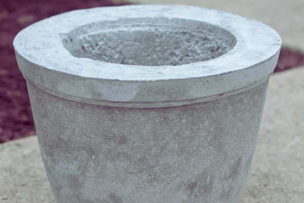 Cómo hacer maceteros de cemento